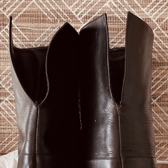 Gorgeous TOM FORD Black Leather Over The Knee Boots ๐NWT๐ - Picture 12 of 15